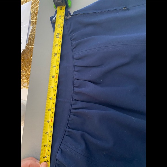 Madewell Snap Button A-Line Mini Skirt - Women | Color: Blue | Size: 4 - Picture 7 of 7